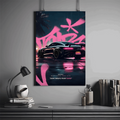 Bold Mercedes AMG GTR Poster - Premium Wall Art with Free Shipping & Cash on Delivery | Supercar Poster Collection