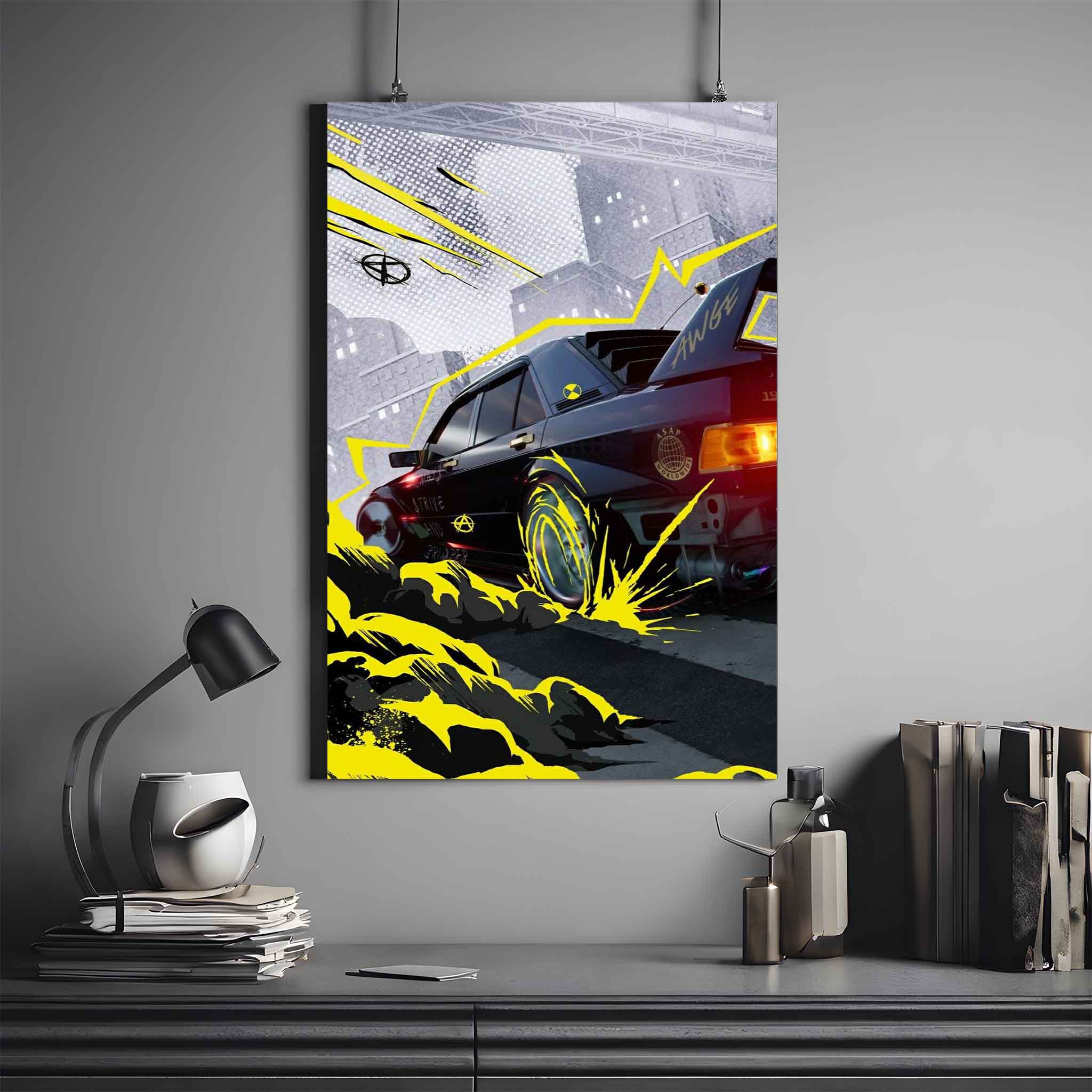 NFS HEAT POSTER | NEED FOR SPEED POSTER #5 | GAME POSTER