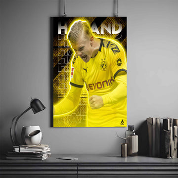 ERLING HAALAND X BUNDESLIGA | HAALAND POSTER #4 | FOOTBALL POSTER