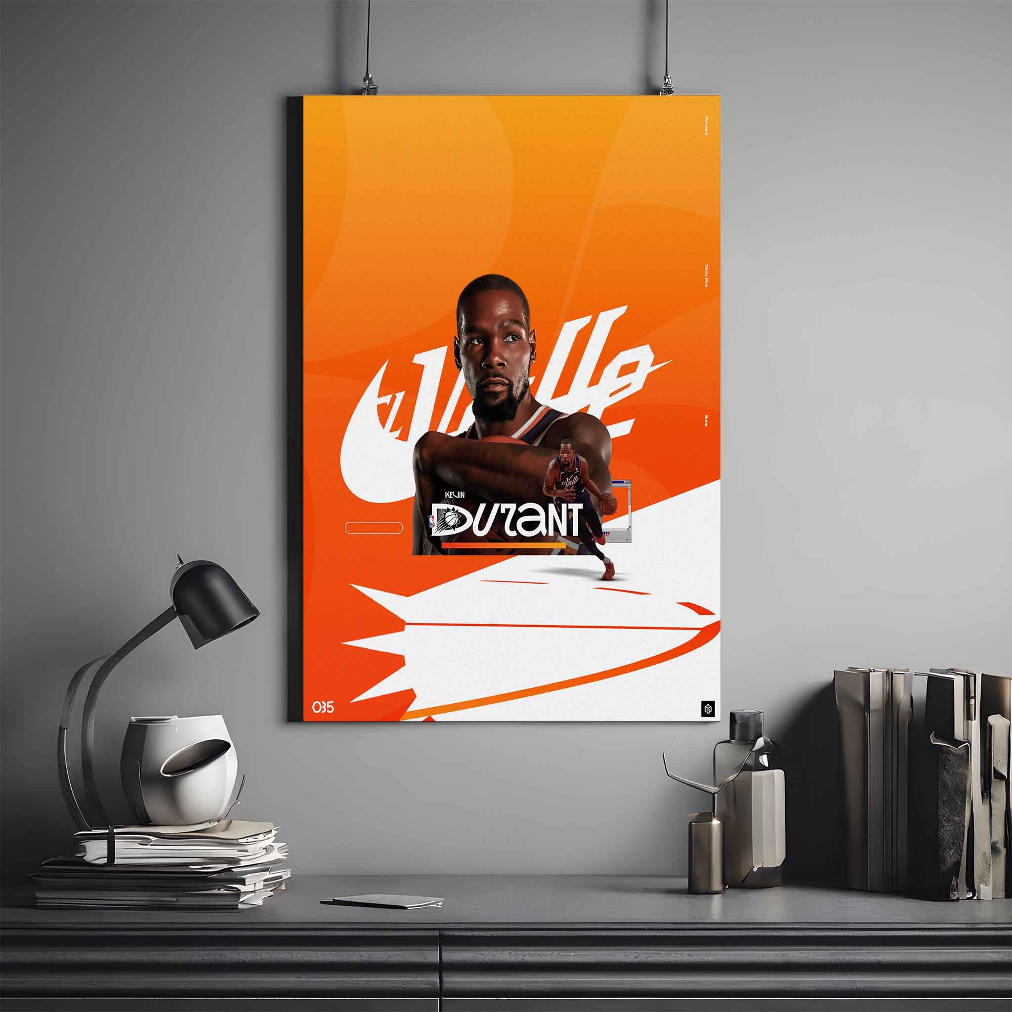 KEVIN DURANT POSTER X NIKE | NBA POSTER #38 | BASKETBALL POSTER