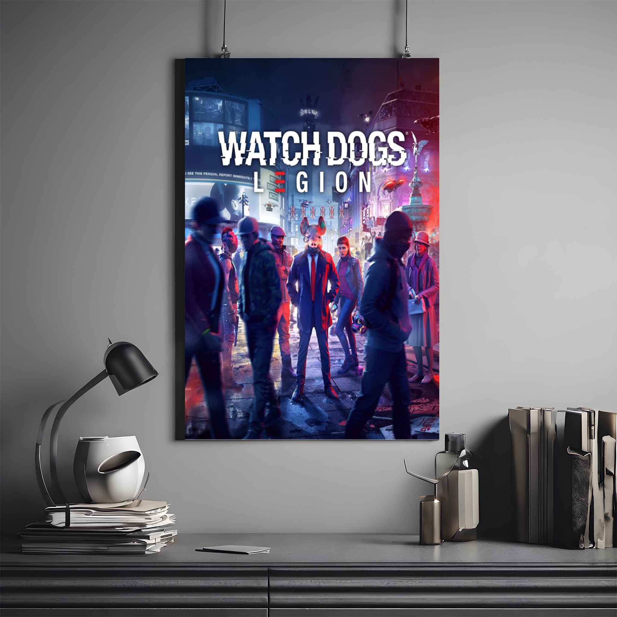 WATCH DOGS LEGION POSTER | WATCH DOGS POSTER #4 | GAME POSTER