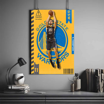 KLAY THOMPSON POSTER X WARRIORS | NBA POSTER #27 | BASKETBALL POSTER