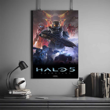 HALO 5 GUARDIANS POSTER | HALO POSTER #2 | GAME POSTER