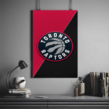 NBA X TORONTO RAPTORS LOGO POSTER | NBA POSTER #76 | BASKETBALL POSTER