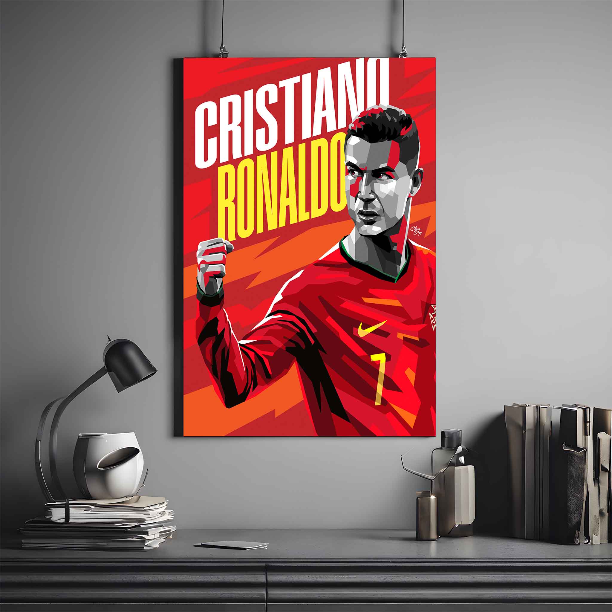 RONALDO POSTER X PORTUGAL-2 | CRISTIANO RONALDO POSTER #8 | FOOTBALL POSTER