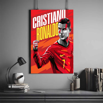 RONALDO POSTER X PORTUGAL-2 | CRISTIANO RONALDO POSTER #8 | FOOTBALL POSTER