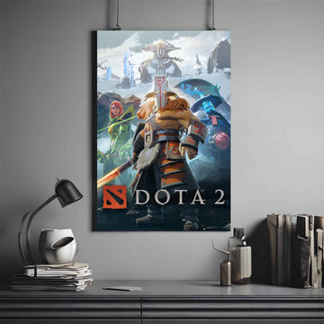 DOTA 2 POSTER | DOTA POSTER #3 | GAME POSTER