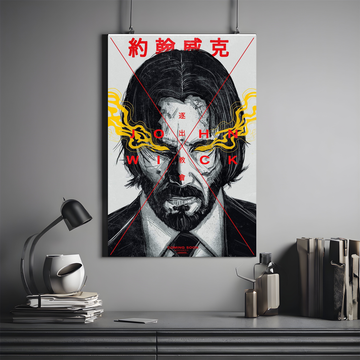 John Wick Poster | Hollywood #09 | Movie Poster