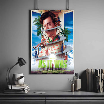 HARRY STYLES AS IT WAS POSTER | HARRY STYLES POSTER #6 | MUSIC POSTER