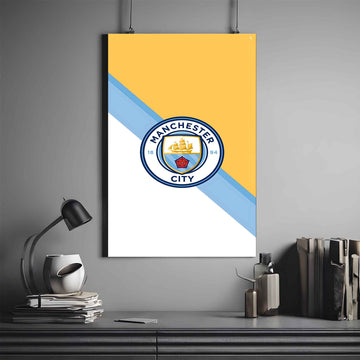 FOOTBALL CLUB #10 | MANCHESTER CITY F.C POSTER | FOOTBALL POSTER