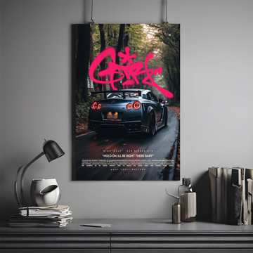 Nissan GTR  Poster | JDM #03 | Car Poster