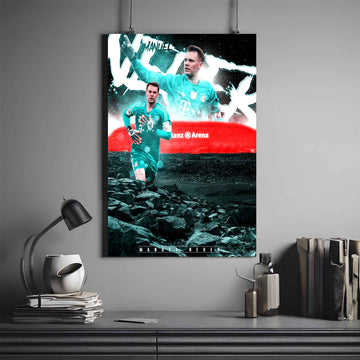 MANUEL NEUER X CELEBRATION | NEUER POSTER #2 | FOOTBALL POSTER