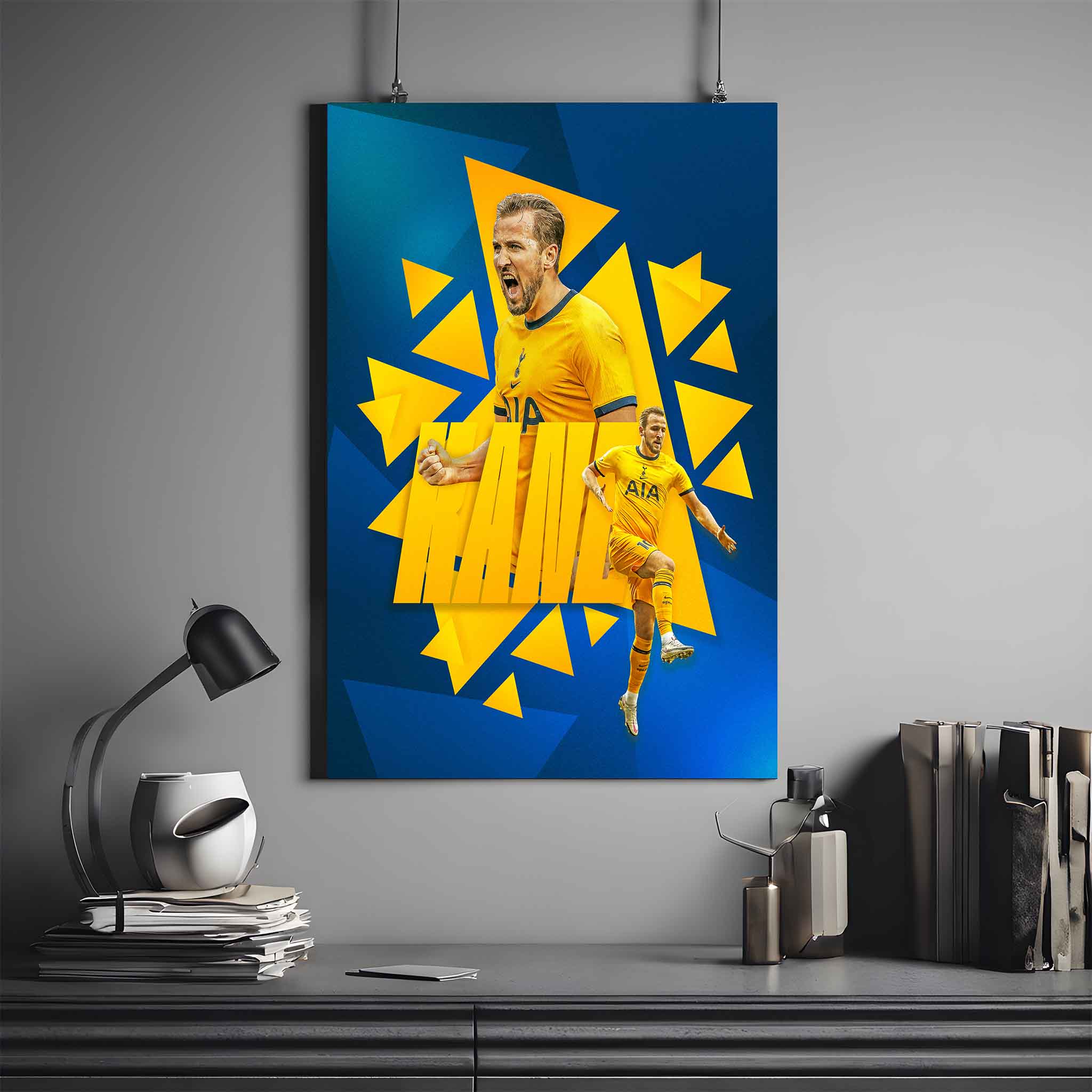 HARRY KANE X TOTTENHAM | HARRY KANE POSTER #1 | FOOTBALL POSTER