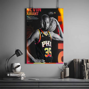 KEVIN DURANT POSTER X PHX | NBA POSTER #39 | BASKETBALL POSTER