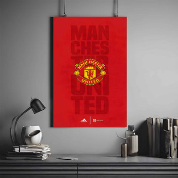 FOOTBALL CLUB #11 | MANCHESTER UNITED F.C. POSTER | FOOTBALL POSTER