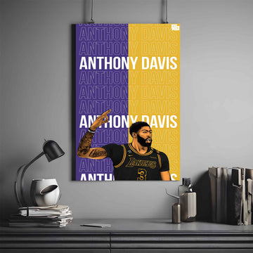 ANTHONY DAVIS POSTER X 3 | NBA POSTER #32 | BASKETBALL POSTER