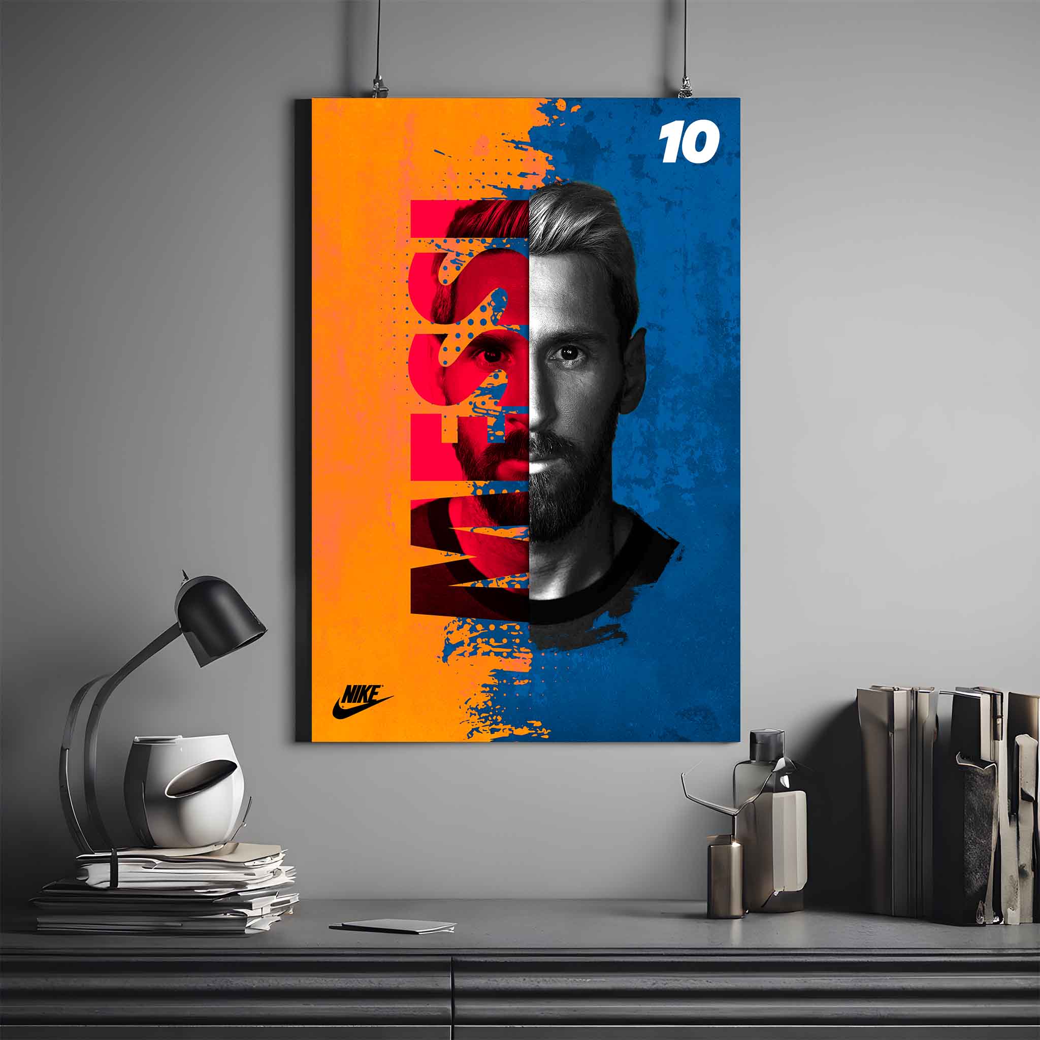 MESSI POSTER X NIKE | LIONEL MESSI POSTER #03 | FOOTBALL POSTER