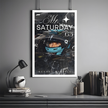 George Russell Poster | Formula 1 #05 | Motorsport Poster