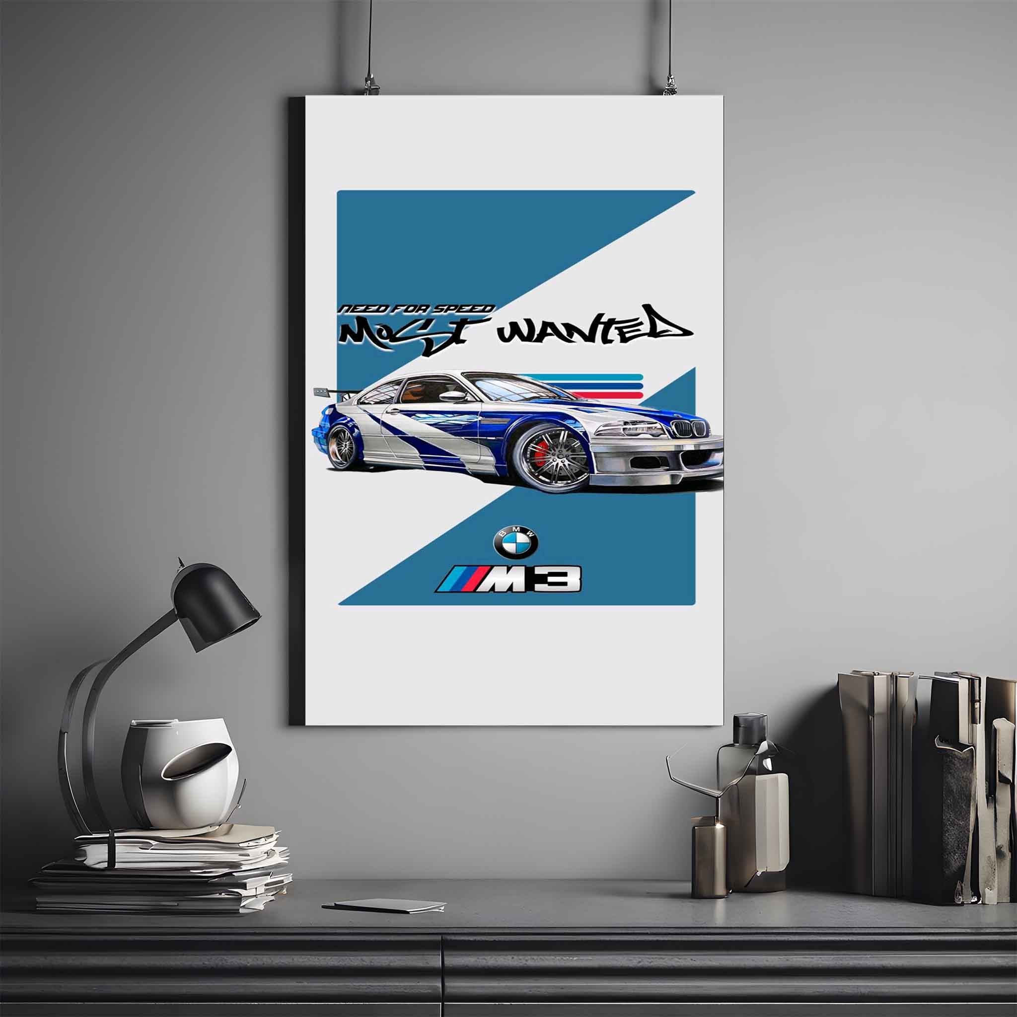 NFS MOST WANTED POSTER | NEED FOR SPEED POSTER #1 | GAME POSTER