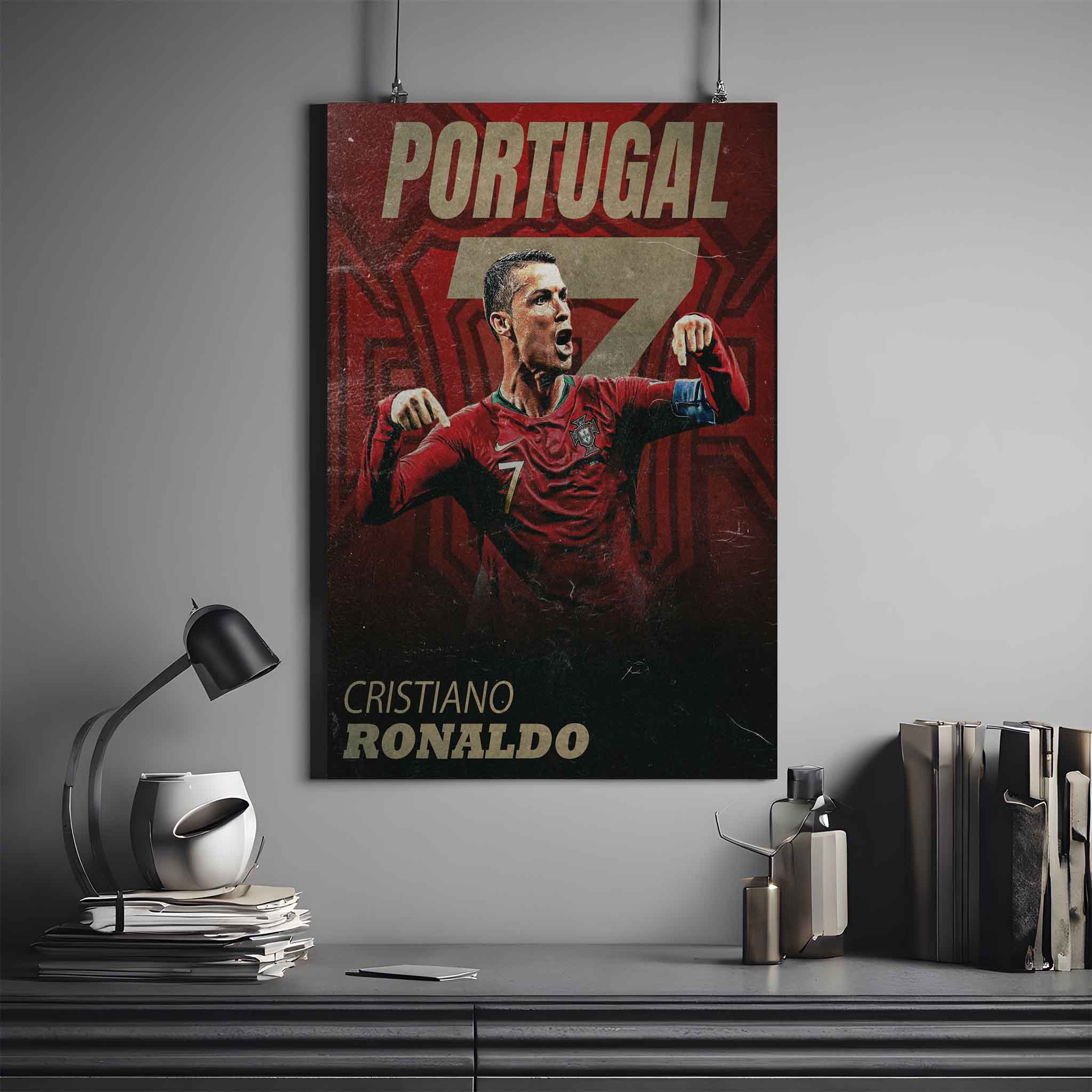 RONALDO POSTER X LEGEND | CRISTIANO RONALDO POSTER #7 | FOOTBALL POSTER