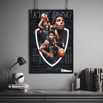 KYRIE IRVING POSTER X MVP | NBA POSTER #61 | BASKETBALL POSTER