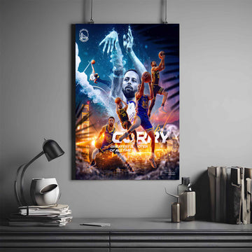 STEPHEN CURRY POSTER X GOT | NBA POSTER #17 | BASKETBALL POSTER