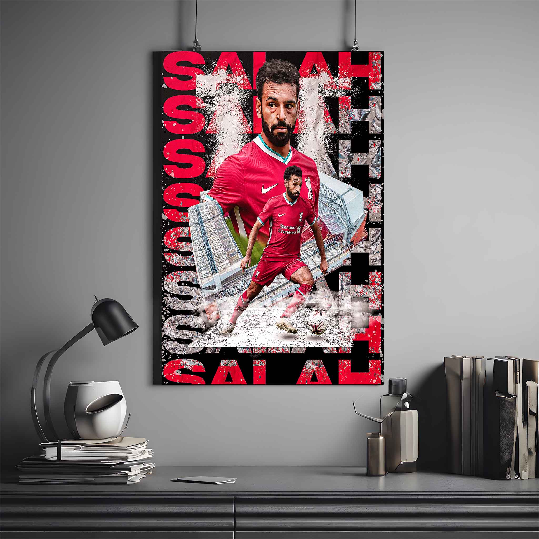 MOHAMED SALAH X SALAH 10 | SALAH POSTER #3 | FOOTBALL POSTER