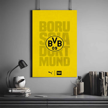 FOOTBALL CLUB #7 | BORUSSIA DORTMUND POSTER | FOOTBALL POSTER