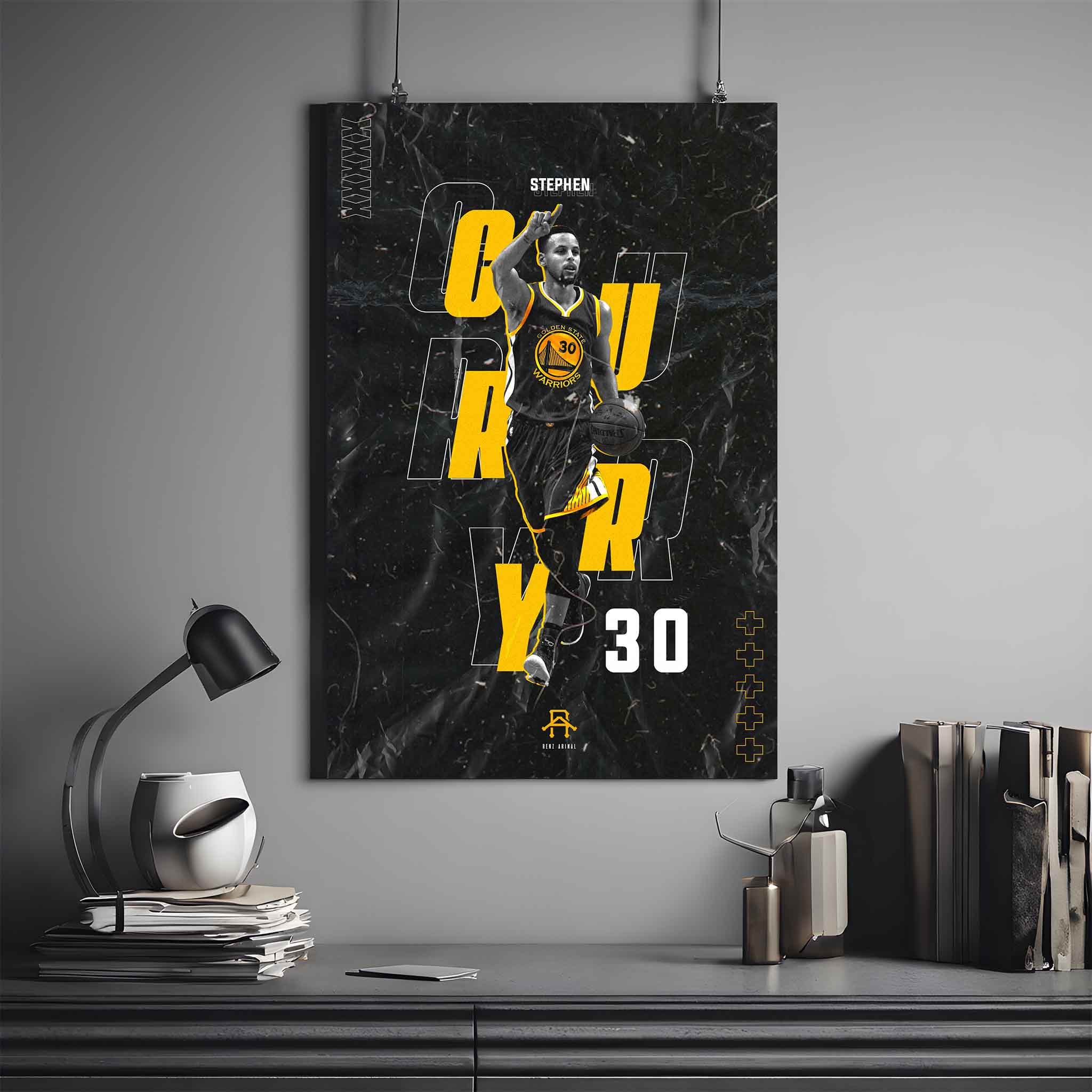 STEPHEN CURRY POSTER X CURRY 30 | NBA POSTER #15 | BASKETBALL POSTER