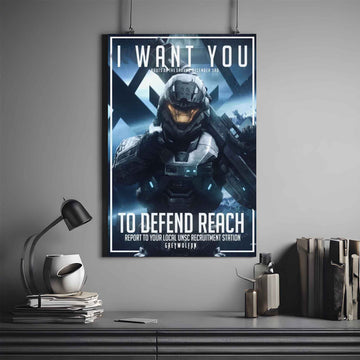 HALO INFINITE POSTER | HALO POSTER #1 | GAME POSTER