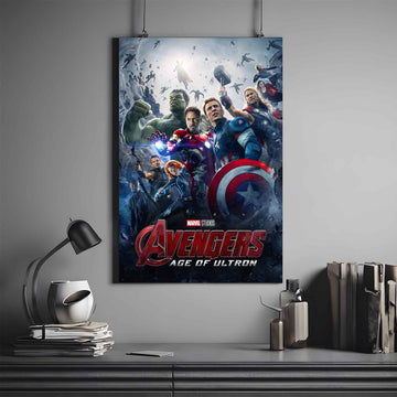 Avengers Poster | Avengers Age of Ultron Poster  | Marvel Poster #4