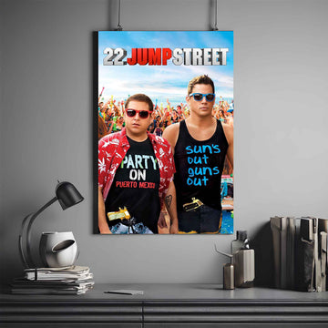 22 Jump Street Poster | Movie Poster | Hollywood Movie Posters #06