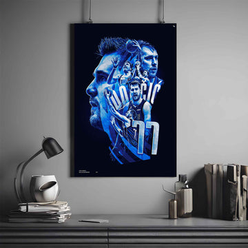 LUKA DONČIĆ POSTER X DONČIĆ 77 | NBA POSTER #47 | BASKETBALL POSTER