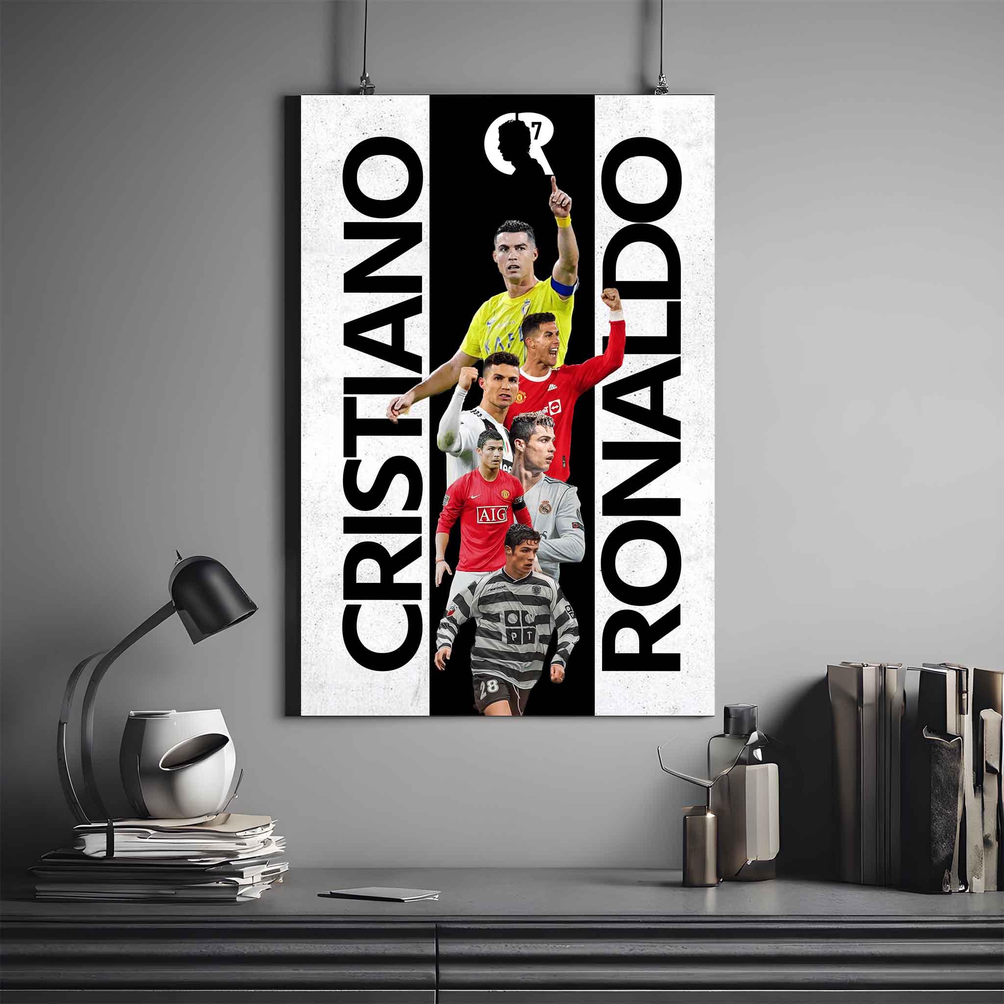 RONALDO POSTER X TEAMS | CRISTIANO RONALDO POSTER #4 | FOOTBALL POSTER