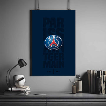 FOOTBALL CLUB #12 | PARIS SAINT-GERMAIN F.C. POSTER | FOOTBALL POSTER