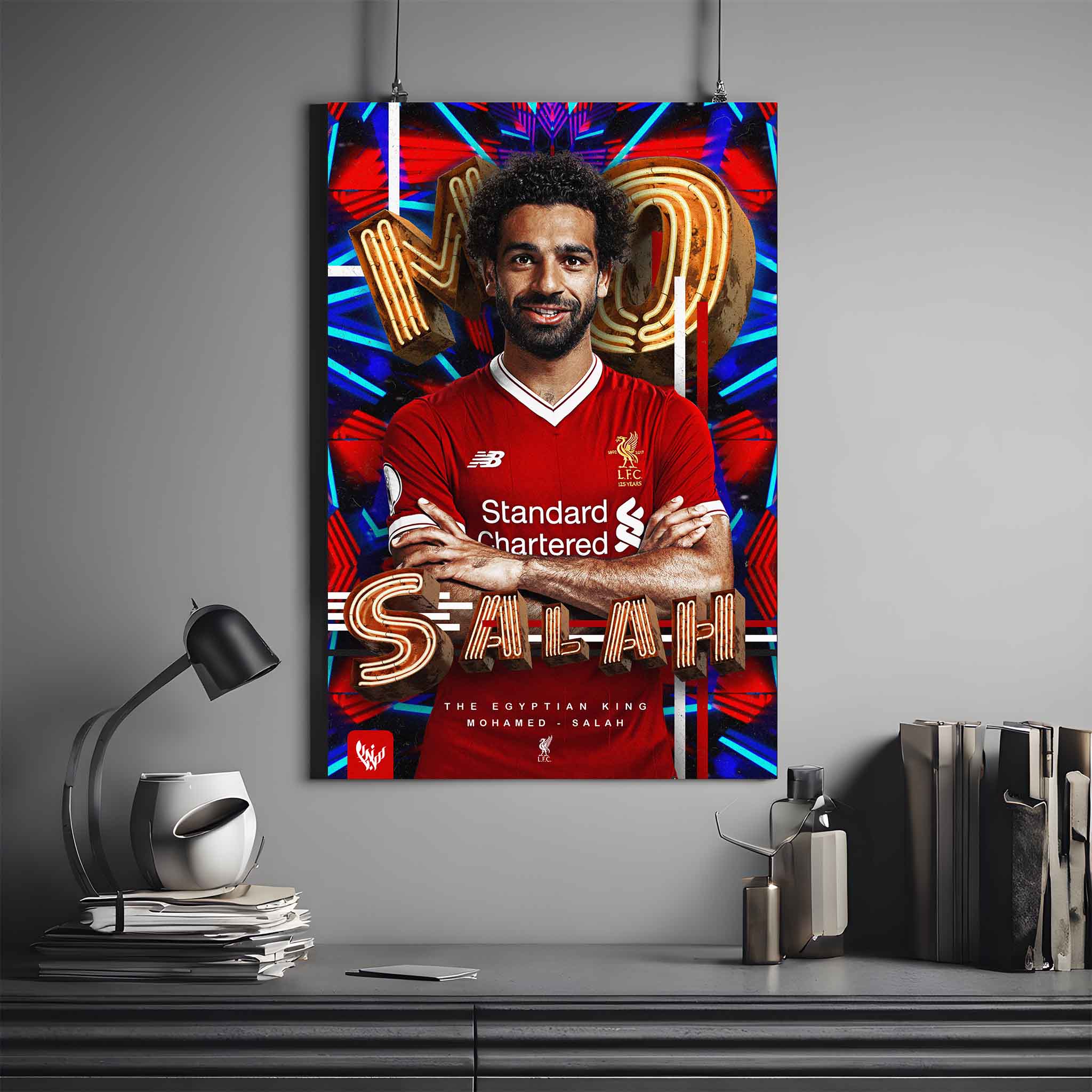 MOHAMED SALAH X MO SALAH | SALAH POSTER #2 | FOOTBALL POSTER