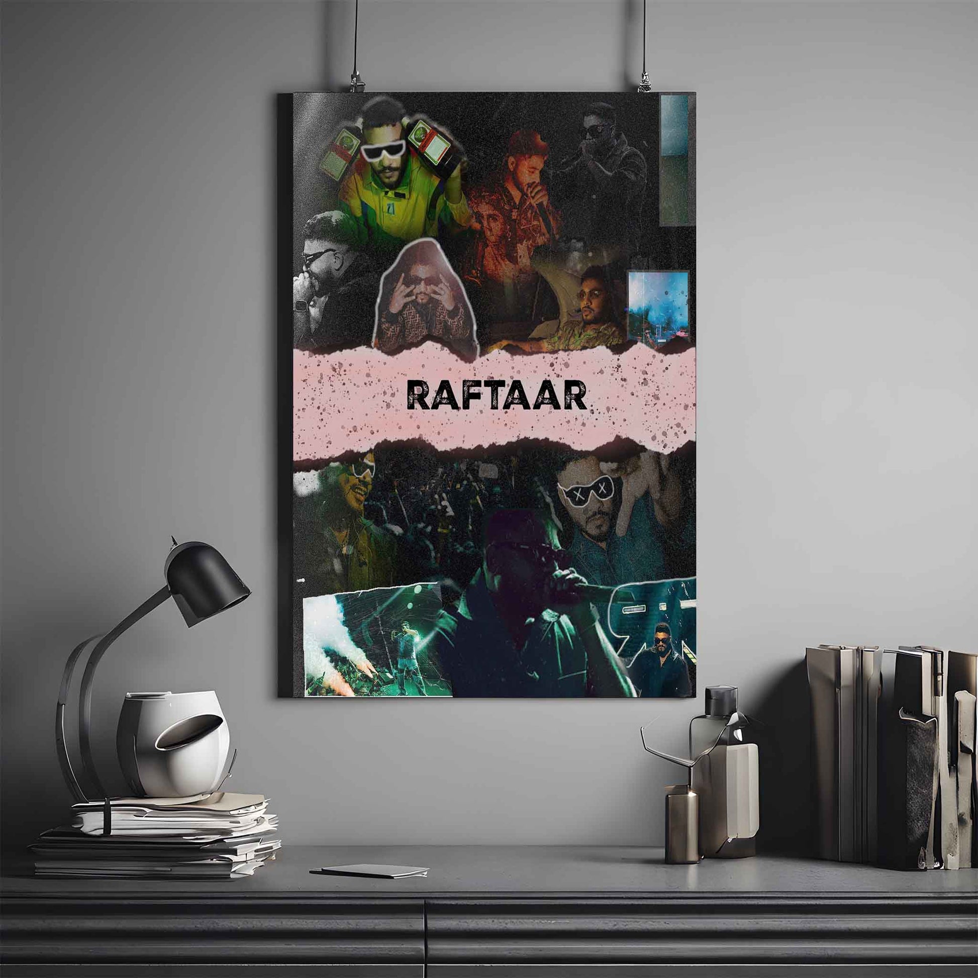 RAFTAAR MUSIC ARTIST POSTER