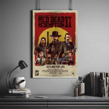 RED DEAD REDEMPTION 2 POSTER #2