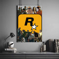 ROCKSTAR GAMES POSTER