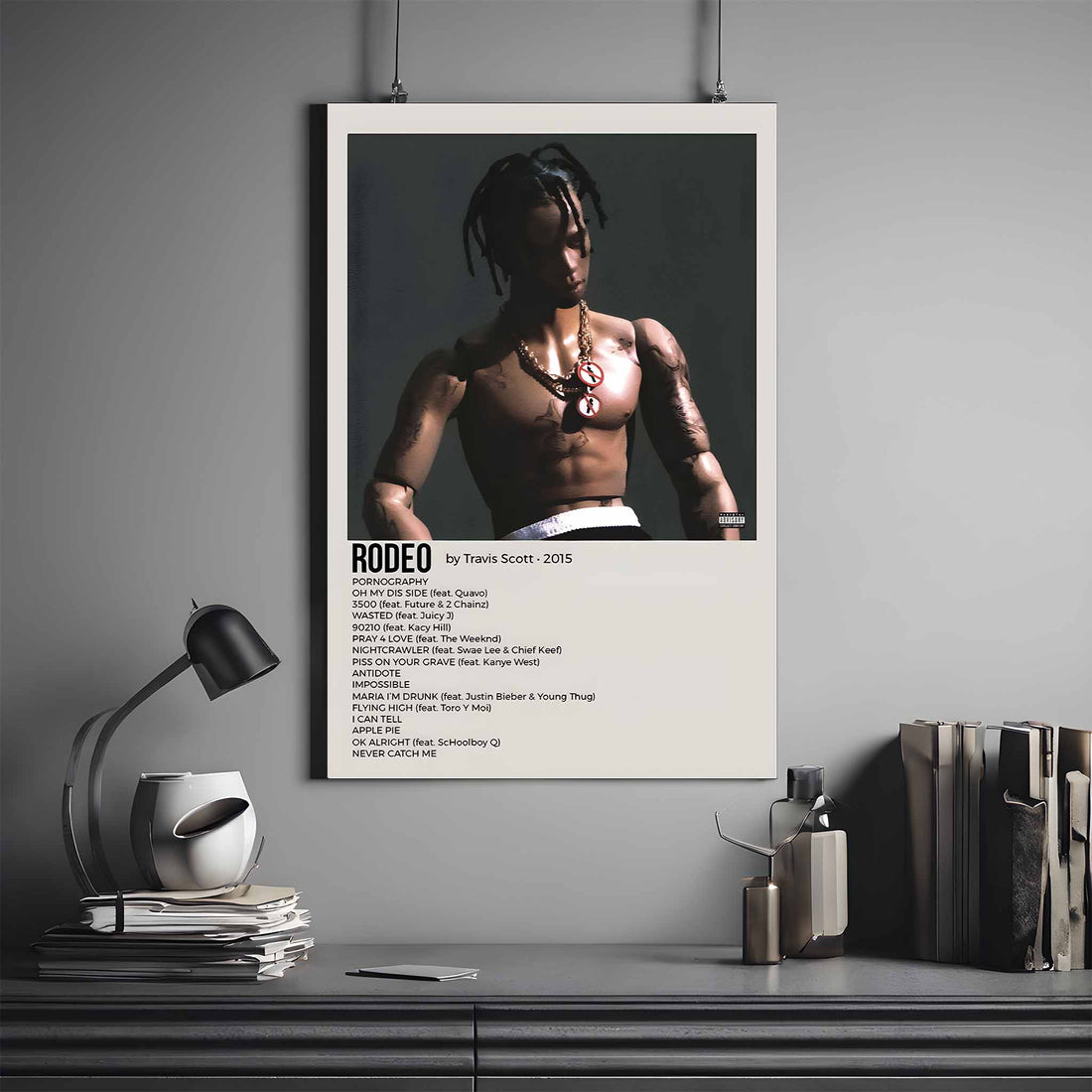 RODEO ALBUM POSTER | TRAVIS SCOTT POSTER