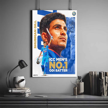 SHUBMAN GILL POSTER #4