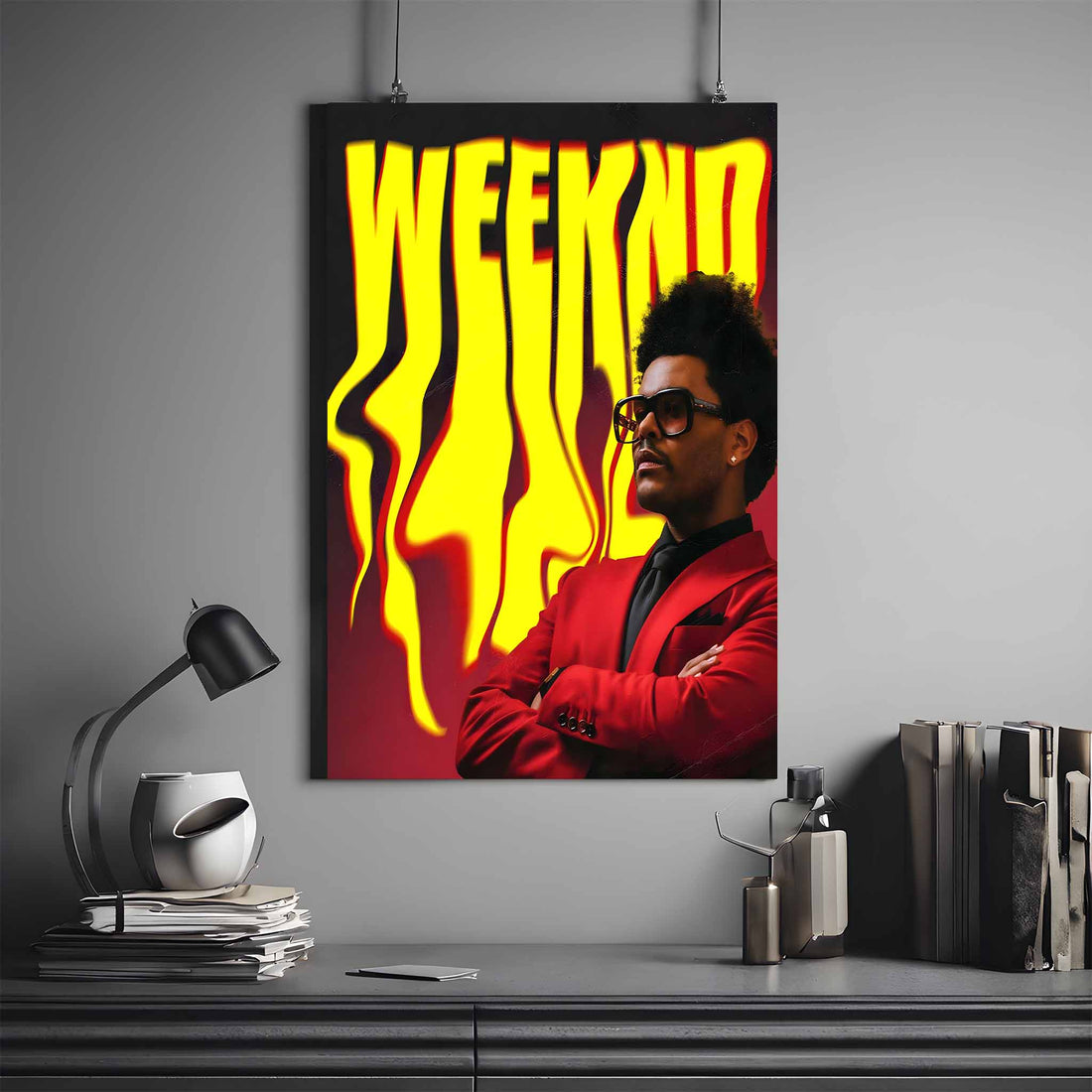 THE WEEKND ART | THE WEEKND POSTER