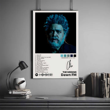 THE WEEKND DAWN FM ALBUM POSTER POSTER