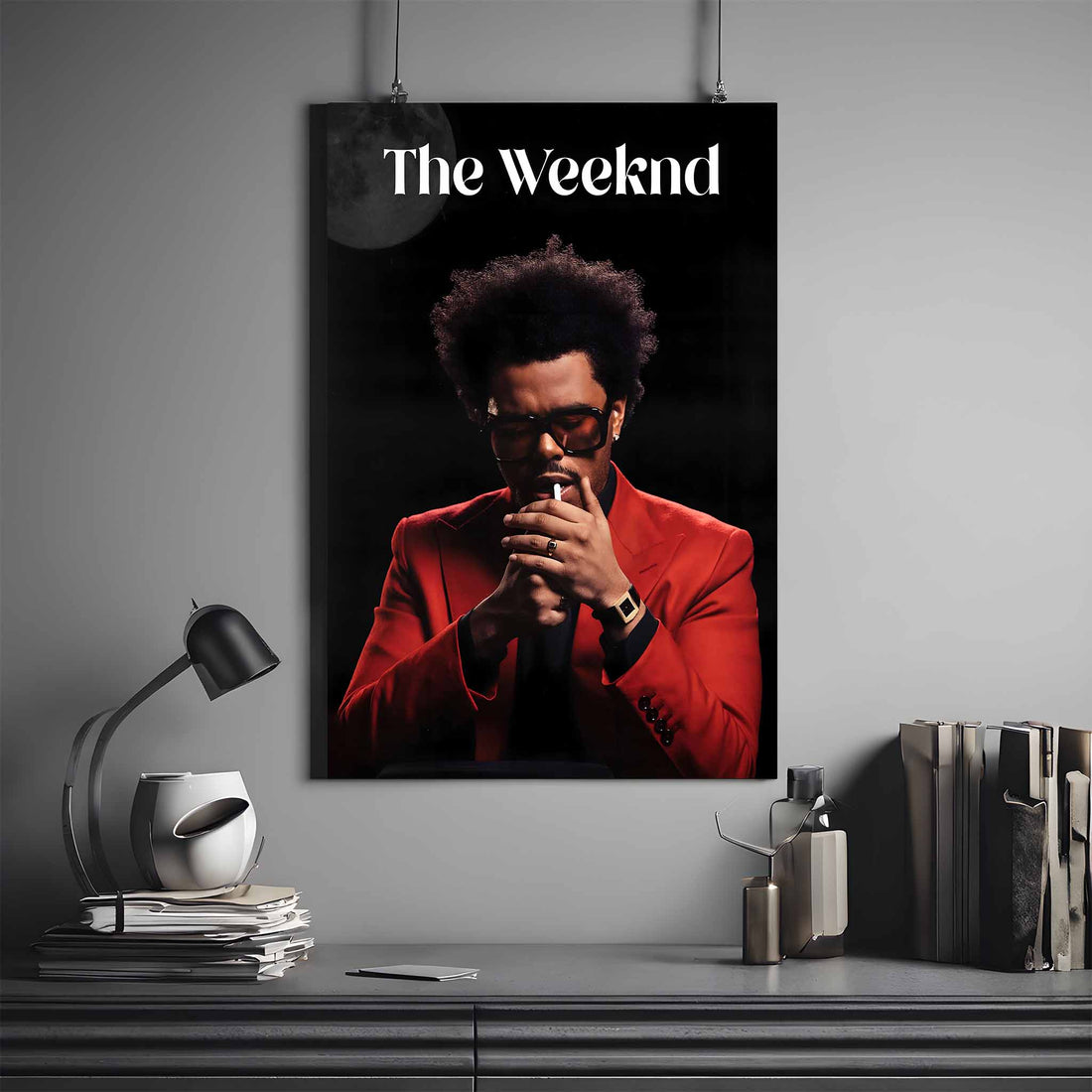  THE WEEKND I FEEL IT COMING POSTER