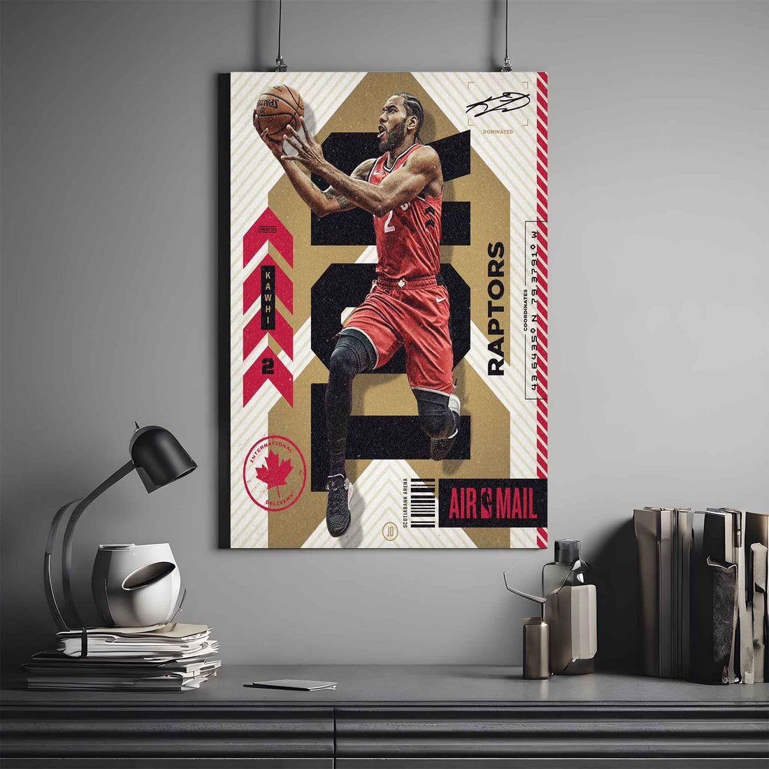 TORONTO RAPTORS POSTER