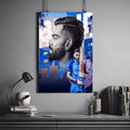 VIRAT KOHLI BLEED BLUE POSTER