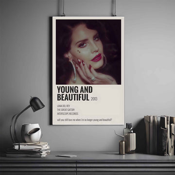 YOUNG AND BEAUTIFUL ALBUM POSTER