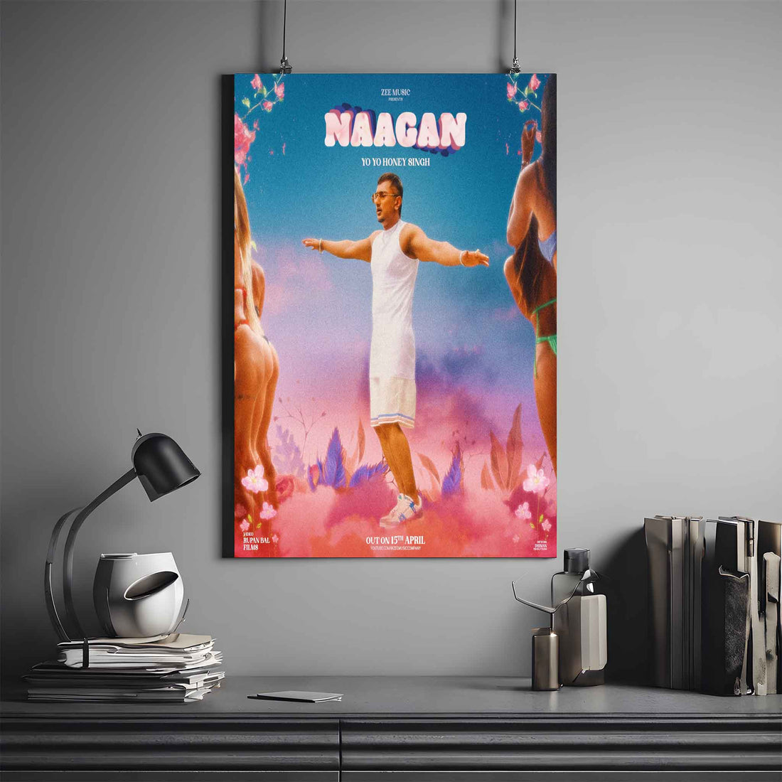 YO YO HONEY SINGH NAAGAN POSTER